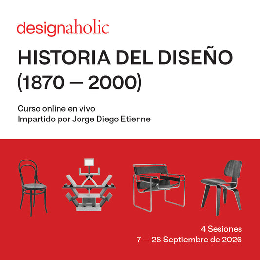 Historia del Diseño: Evolución y protagonistas. (1870-2000)