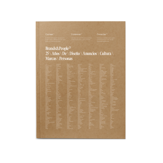 Brands&People 25 años de Diseño, Anuncios, Cultura, Marcas, Personas.