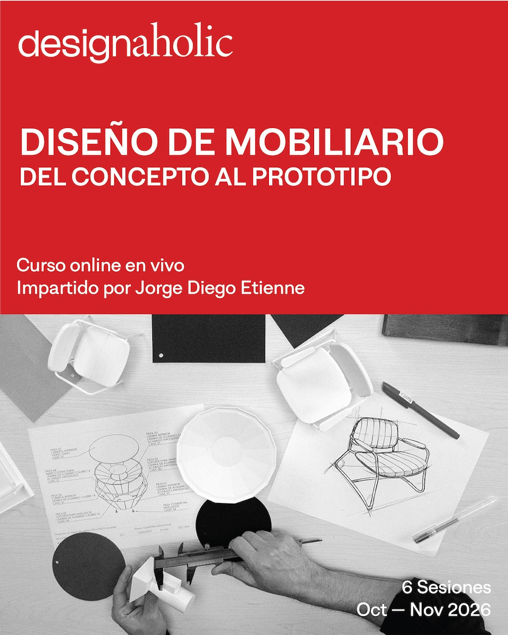 Diseño de Mobiliario: del concepto al prototipo